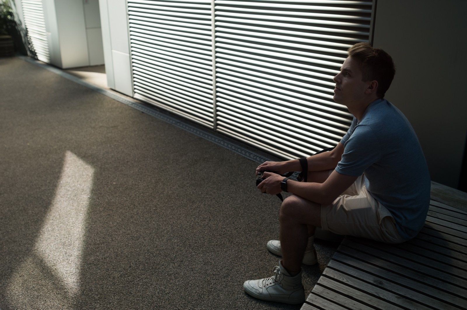Lorenz sitting at the Barcode Oslo, Norway 45mm